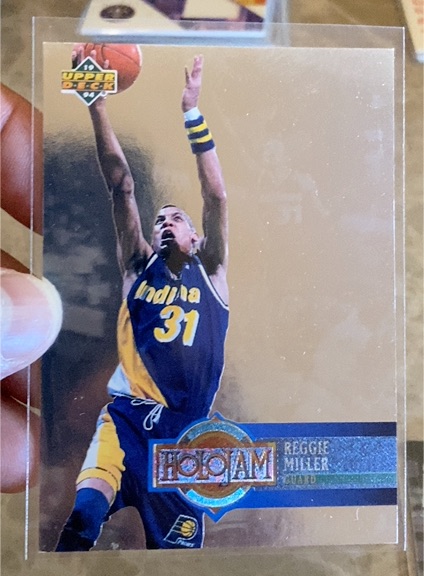 1993-94 Upper Deck Holojams #H11 Reggie Miller — front