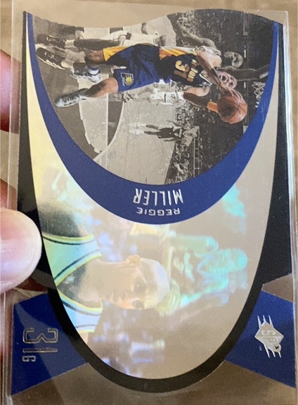 1997 Upper Deck SPx #31 Reggie Miller — front