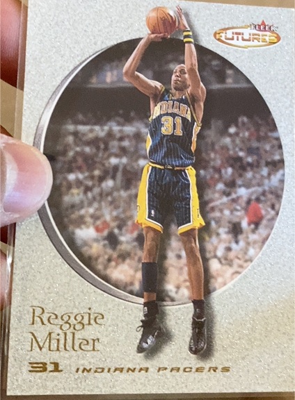 2000 Fleer Futures #24 Reggie Miller — front