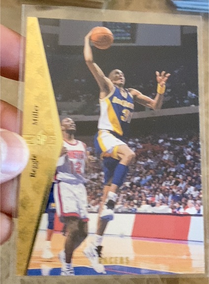 1994-95 Upper Deck SP #81 Reggie Miller — front