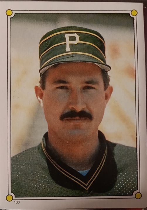 1987 Topps Stickers #130 Rick Rhoden — front
