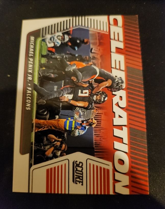 2025 Panini Score Celebration #C-MPE Michael Penix Jr. — front