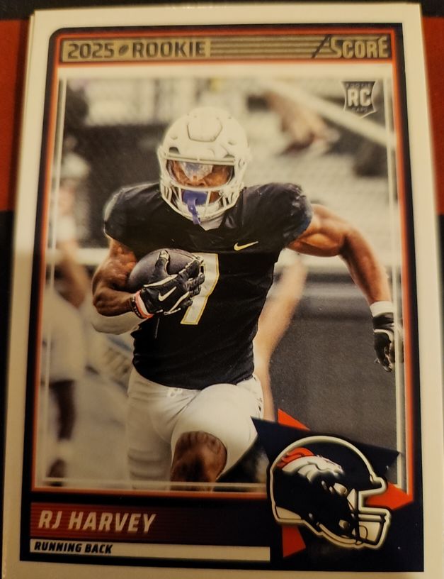 2025 Panini Score #49 RJ Harvey — front