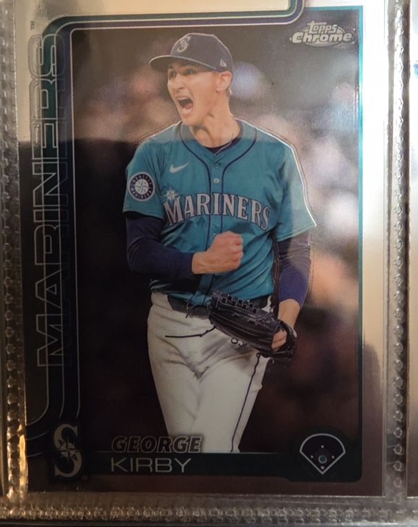 2025 Topps Chrome #223 George Kirby — front