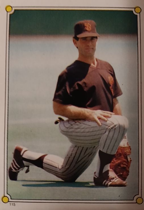 1987 Topps Stickers #115 Steve Garvey — front