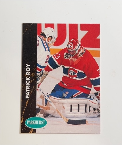 1991-92 Parkhurst #90 Patrick Roy — front