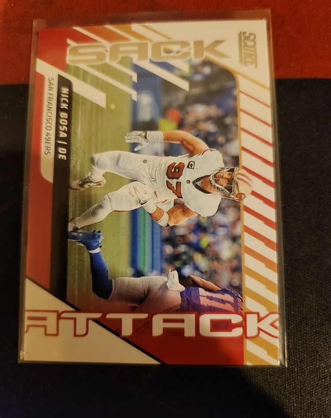 2025 Panini Score #12 Nick Bosa — front