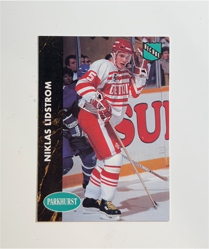 1991-92 Parkhurst #37 Niklas Lidstrom — front