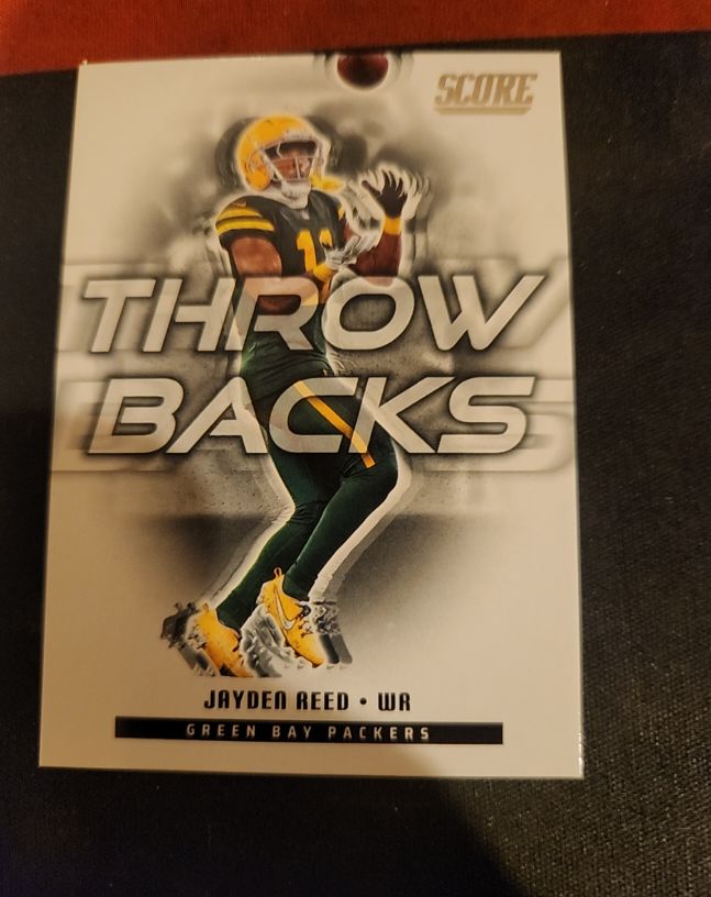 2025 Panini Score Throwbacks #24 Jayden Reed — front