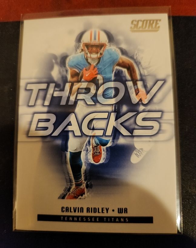 2025 Panini Score Football #12 Calvin Ridley Throw Backs — front