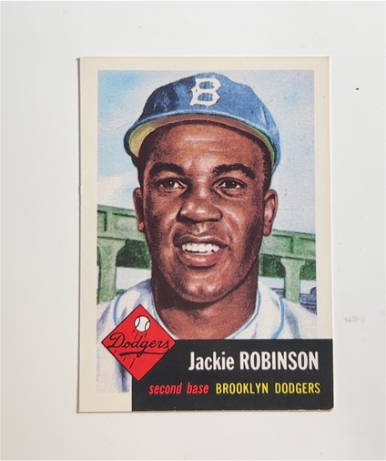 1991 Topps Archives The Ultimate 1953 #1 Jackie Robinson — front