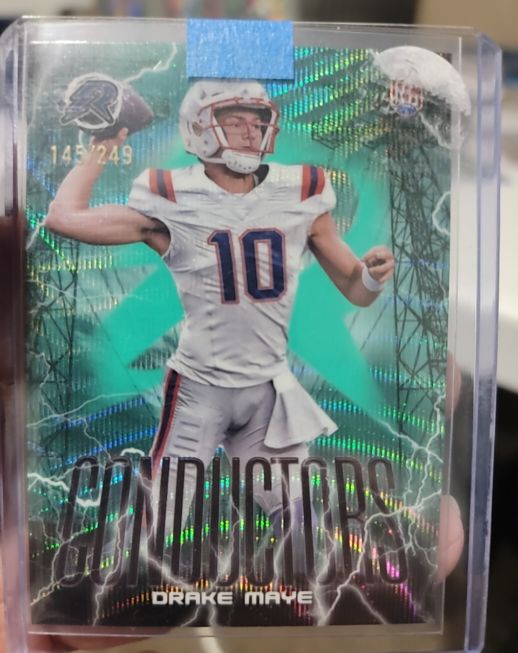 2024 Topps Resurgence Conductors #C-7 Drake Maye — front