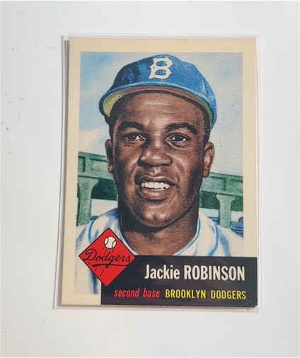 1991 Topps Archives 1953 #1 Jackie Robinson — front