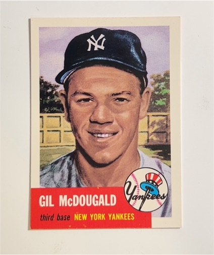 1991 Topps Archives 1953 #43 Gil McDougald — front