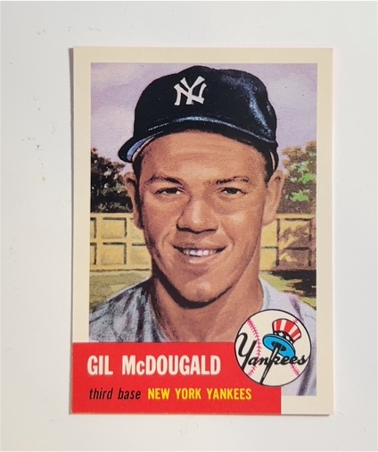 1991 Topps Archives 1953 #43 Gil McDougald — front
