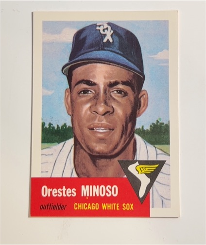 1953 Topps #66 Orestes Minoso — front