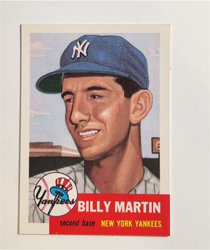 1991 Topps Archives 1953 #86 Billy Martin — front