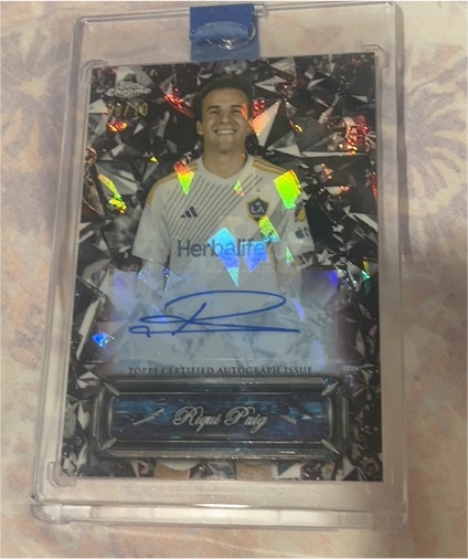 2024 Topps Chrome MLS Sapphire Selections #SS-10 Riqui Puig — front
