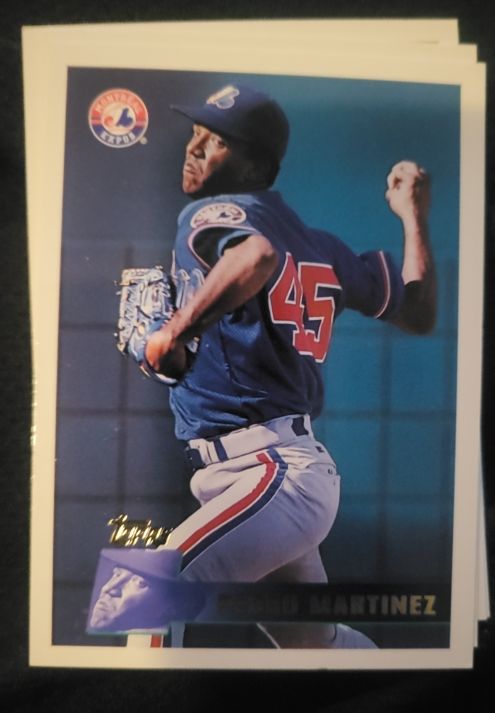1996 Topps #303 Pedro Martinez — front