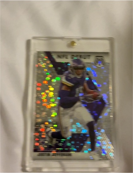2021 Panini NFL Draft #1 Justin Jefferson — front