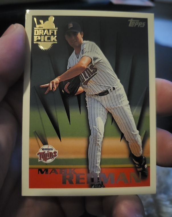 1996 Topps #14 Mark Redman Minnesota Twins — front