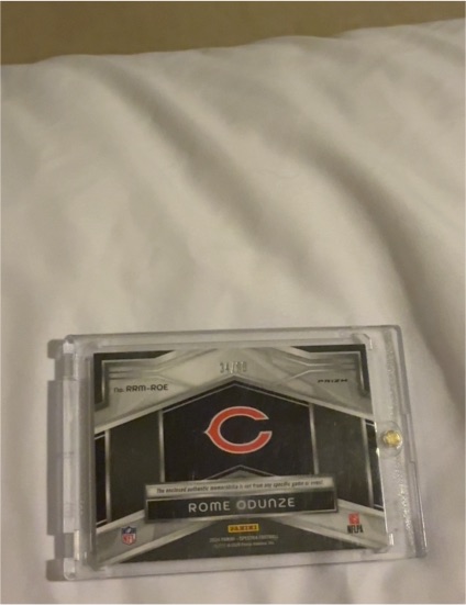 2022 Panini Prizm #RAM-ROE Rome Odunze — front