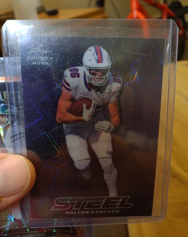 2023 Leaf Trinity #Steel Dalton Kincaid — front