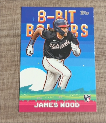 2025 Topps Series 1 Celebration #8B-16 James Wood — front