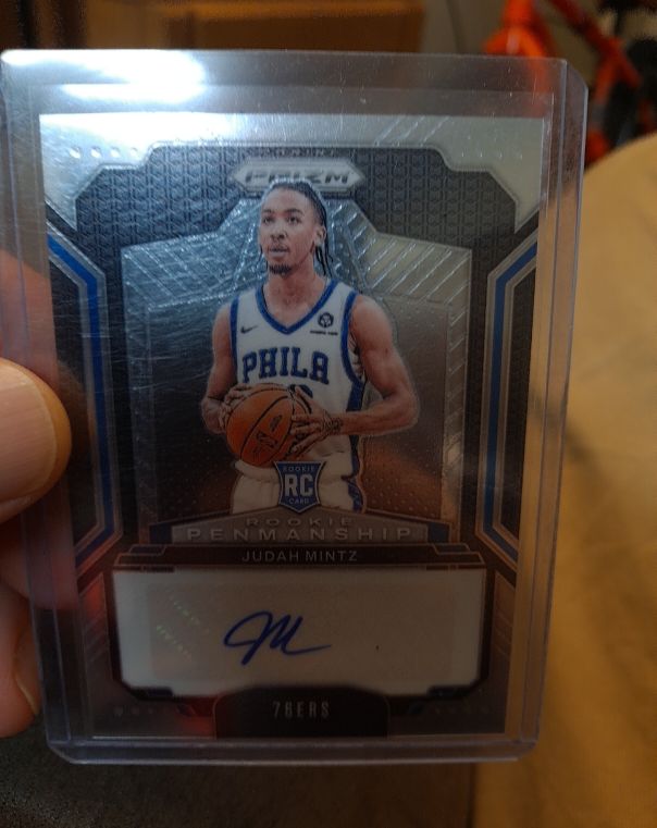 2024-25 Panini Prizm #RPE-JUD Judah Mintz Rookie Penmanship — front