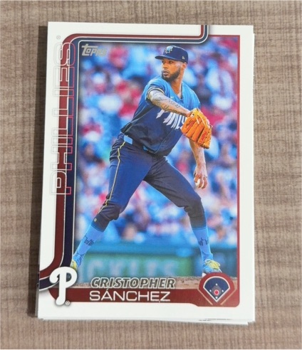 2025 Topps Series 1 #109 Cristopher Sanchez — front