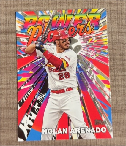 2025 Topps Series 1 Celebration #PP-19 Nolan Arenado Power Players — front