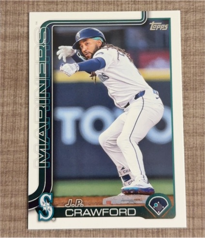 2025 Topps Series 1 #298 J.P. Crawford — front