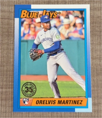 2025 Topps Series 1 #T90-25 Orelvis Martinez — front