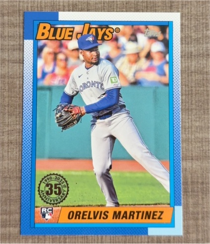 2025 Topps Series 1 #T90-25 Orelvis Martinez — front