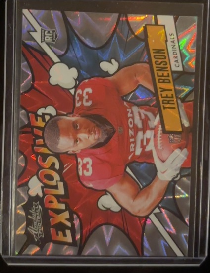 2024 Panini Absolute Explosive #EX-TBN Trey Benson — front