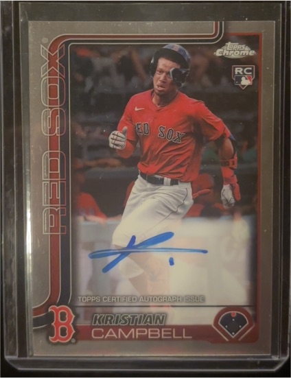 2025 Topps Chrome #RA-KC Kristian Campbell — front