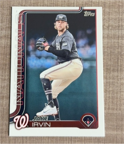 2025 Topps Series 1 #197 Jake Irvin — front