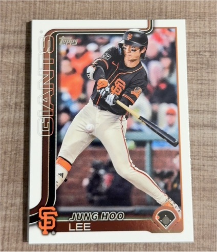 2025 Topps Series 1 #277 Jung Hoo Lee — front