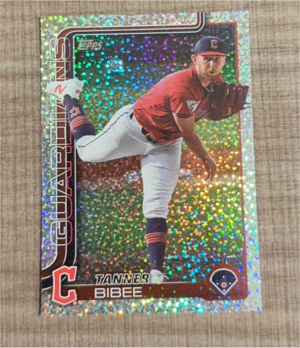 2025 Topps Series 1 #164 Tanner Bibee — front
