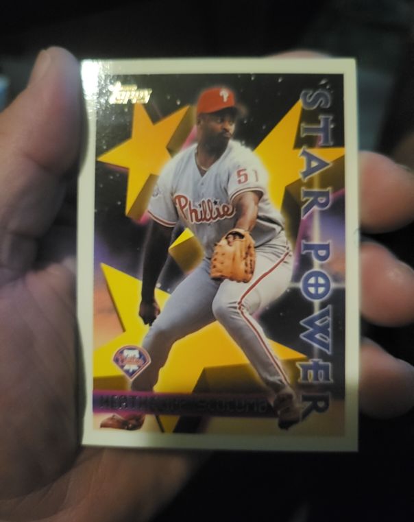 1996 Topps #11 Heathcliff Slocumb Star Power — front