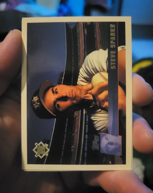 1996 Topps #279 Steve Sparks — front