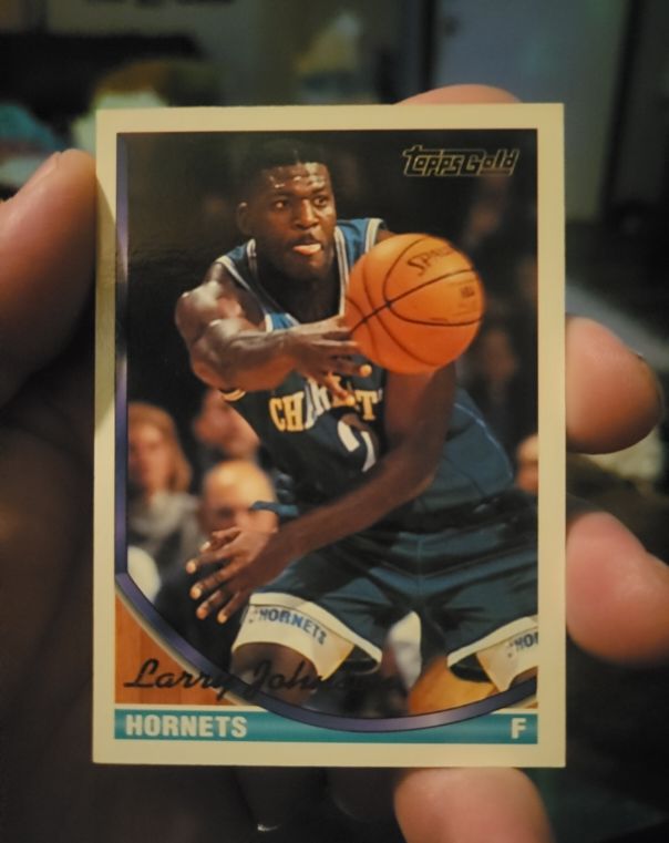 1993-94 Topps Gold #223 Larry Johnson — front