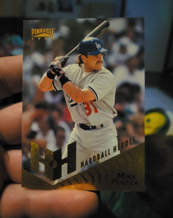 1996 Pinnacle #265 Mike Piazza — front