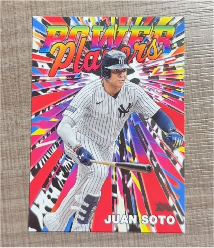2025 Topps Series 1 Celebration #PP-8 Juan Soto Power Players — front