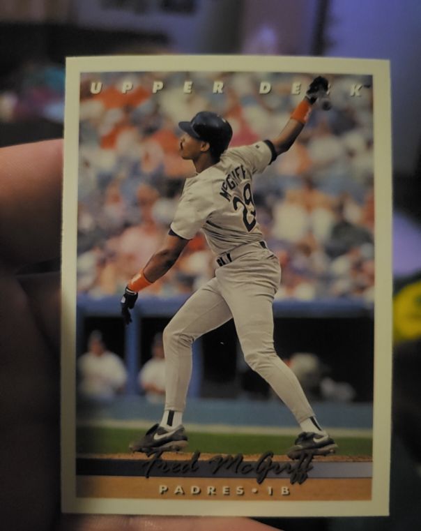 1993 Upper Deck #577 Fred McGriff — front