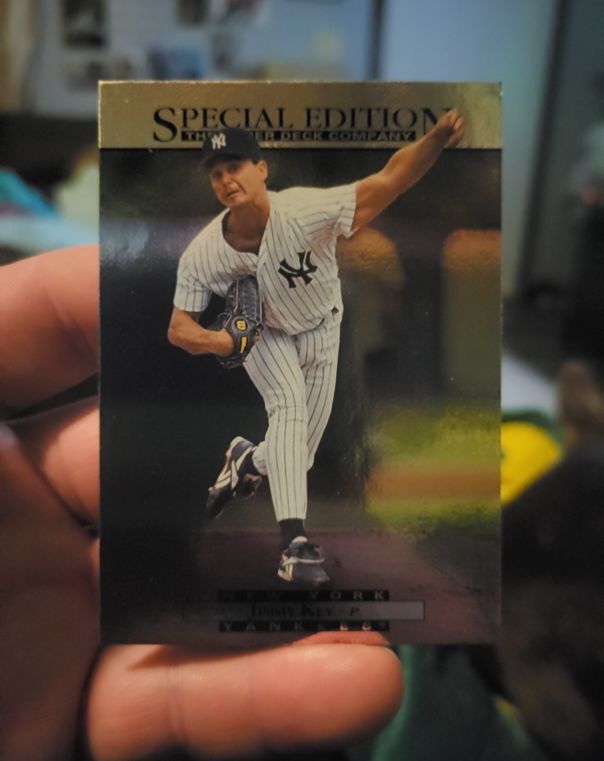 1995 Upper Deck Special Edition #142 Jimmy Key — front