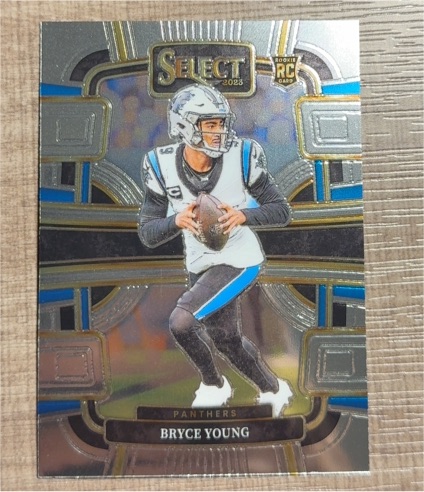 2023 Panini Select #14 Bryce Young Concourse Rookie Card — front