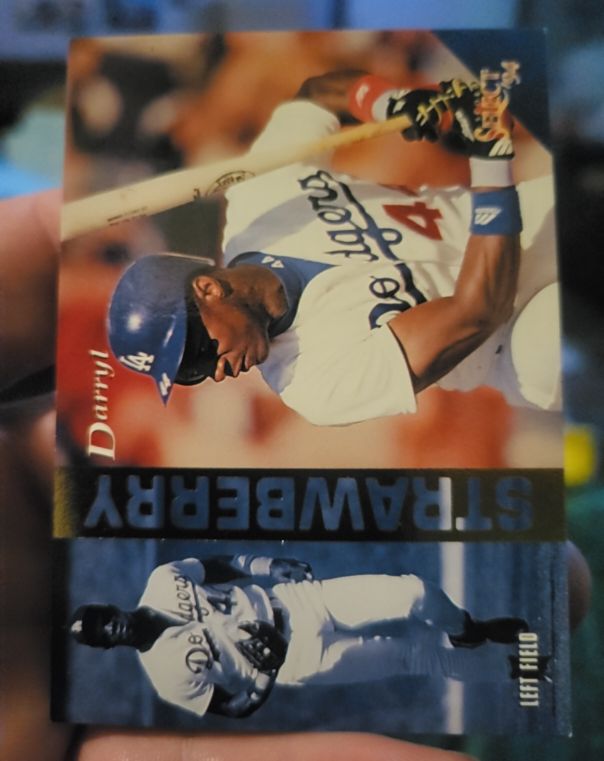 1994 Select #99 Darryl Strawberry — front