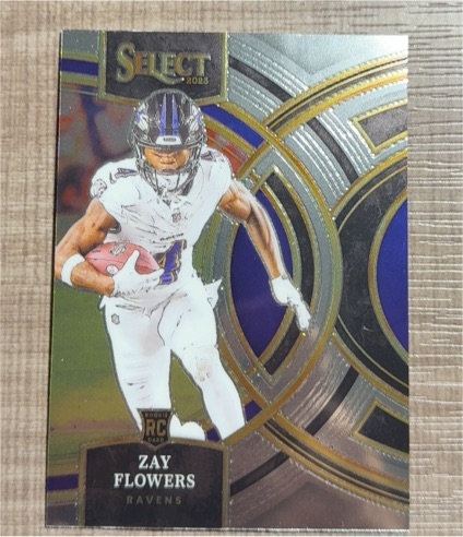 2023 Panini Select Premier Level #157 Zay Flowers — front