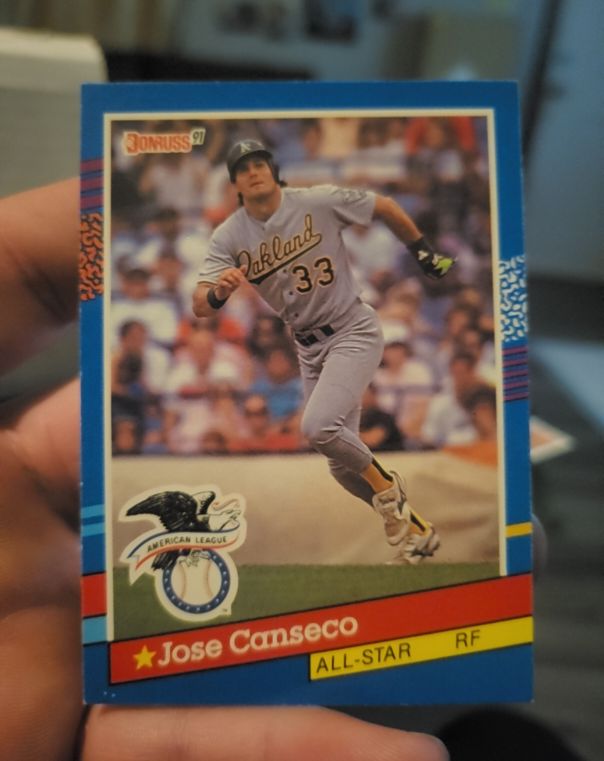 1991 Donruss #50 Jose Canseco — front
